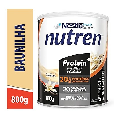 Nutren Protein Baunilha 800g: Energia e Recuperação