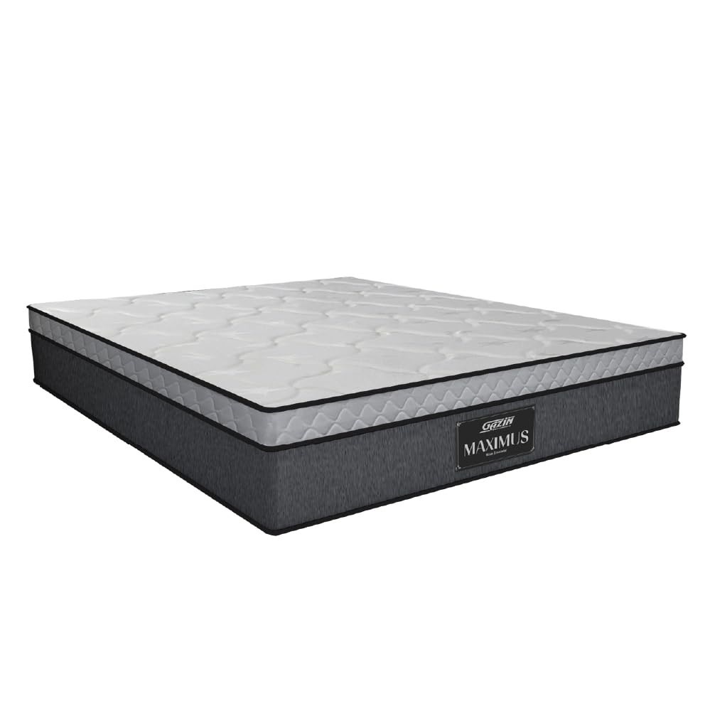 Colchão Gazin Maximus Molas Ensacadas - Conforto Premium para Casal com Até 120kg por Pessoa