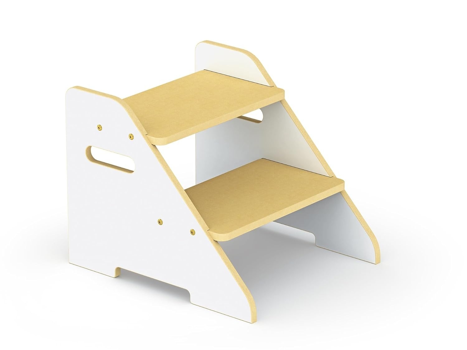 Torre de Aprendizagem Montessori Escadinha Infantil Banheiro. Degrau Infantil Banheiro até 35 kg Escada Monstessoriana 2 Degraus Torre de Aprendizagem Banquinho