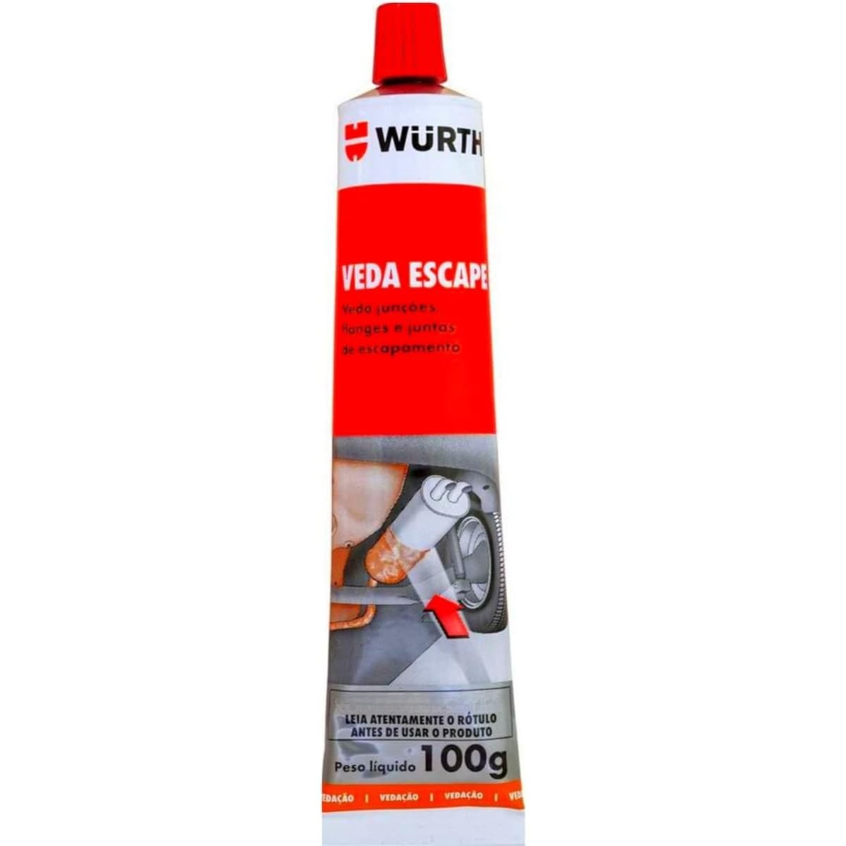 Veda Escapamento Wurth 100g: Solução Rápida e Duradoura para Vazamentos