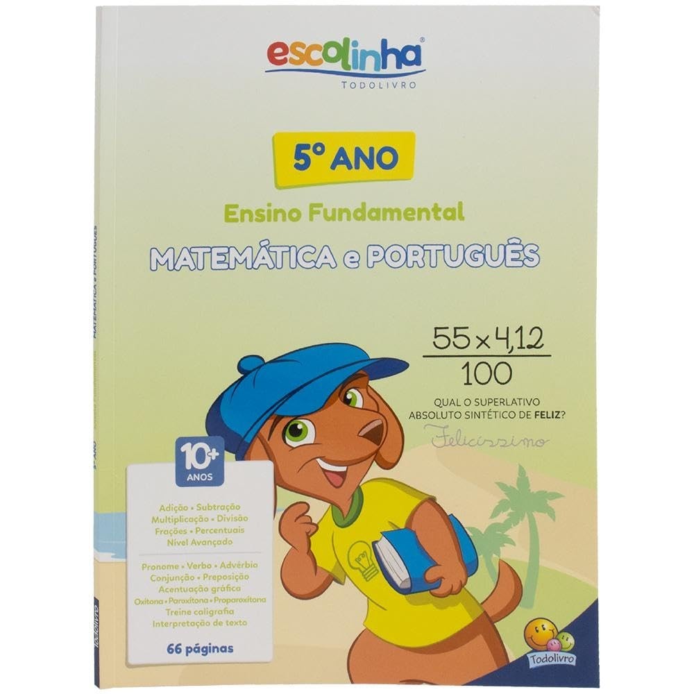 5º Ano: Reforço Completo de Matemática e Português - Escolinha Todolivro