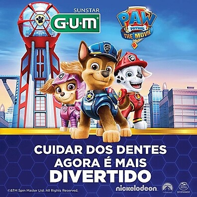 Escova Manual Infantil Patrulha Canina: Diversão e Cuidado na Hora de Escovar