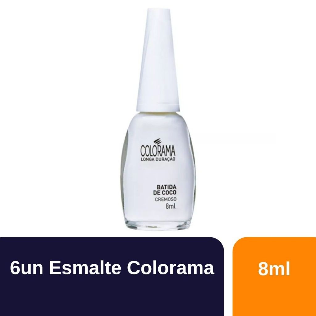 Esmalte Colorama Batida de Coco: Unhas Impecáveis!