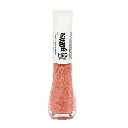 Esmalte Glitter Rosa Diamante: Brilho Hits!