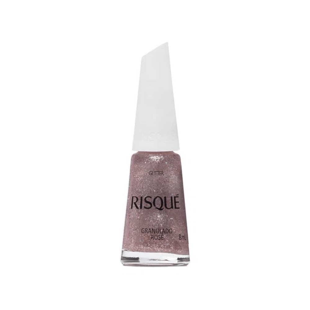 Esmalte Risqué Granulado Rose: Unhas Deslumbrantes!