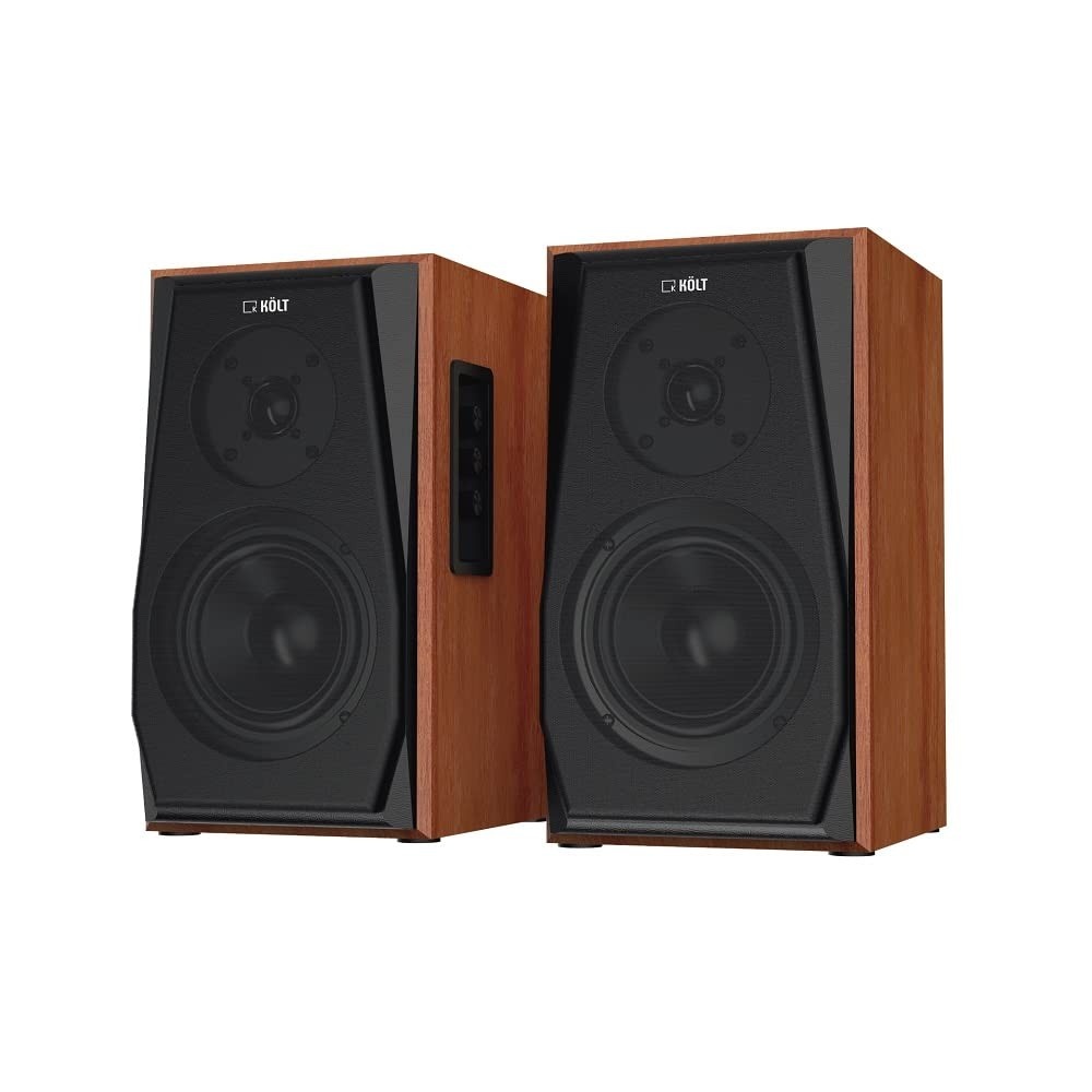 Monitor de Estúdio Kolt MK1200R 2x18W: Som Profissional para Seu Espaço