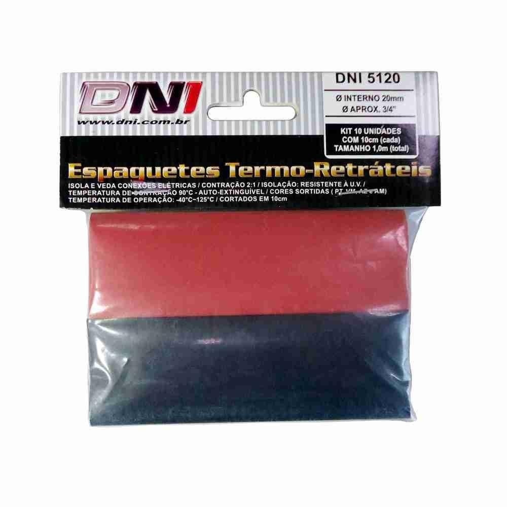 Espaguete Termo Retrátil 20mm: Isolação e Proteção!