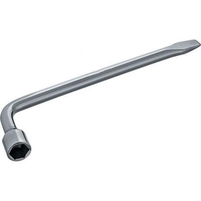 Chave de Roda em L 21mm Galvanizada Cinoy com Espátula - Essencial para seu Veículo!
