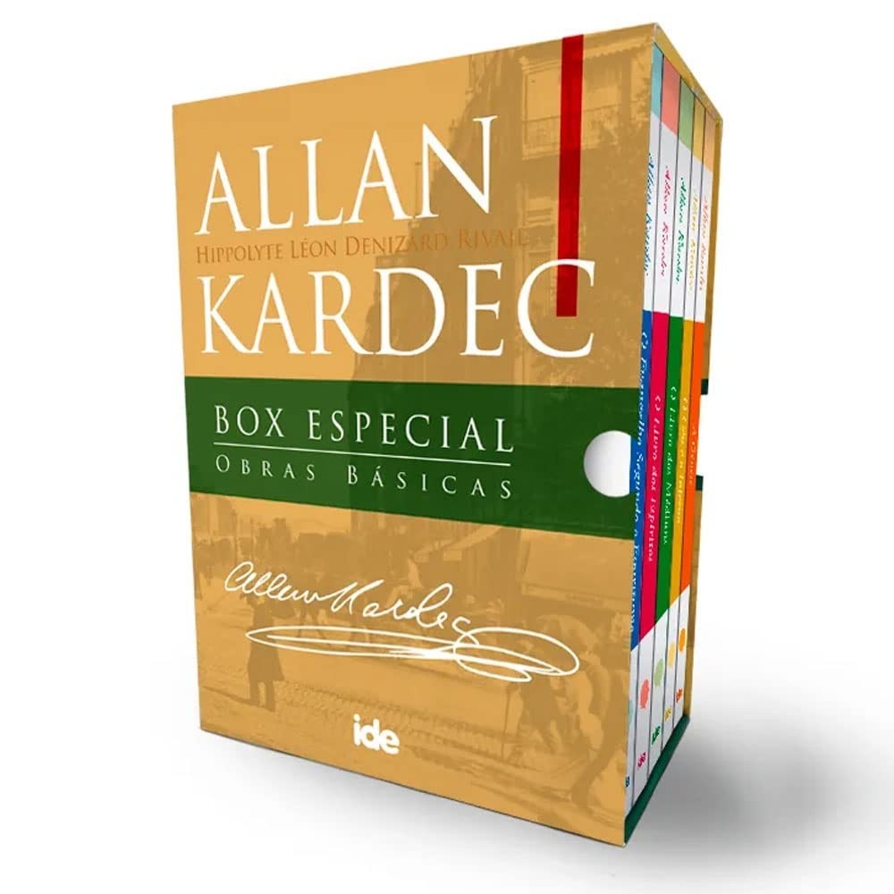 Box Obras Básicas Espiritismo: 5 Livros Essenciais para sua Jornada