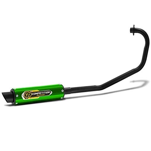 Escapamento Esportivo Competition Verde Neon Honda Titan 150 e Fan 125/150 (2009+)