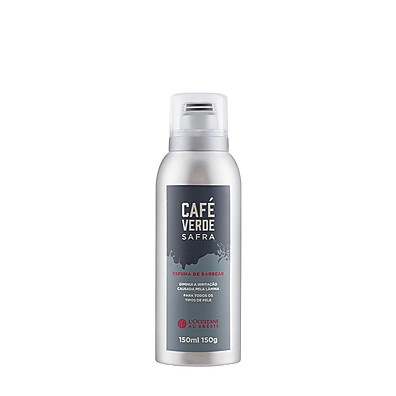 Espuma de Barbear Café Verde Safra 150ml – Sofisticação e Conforto