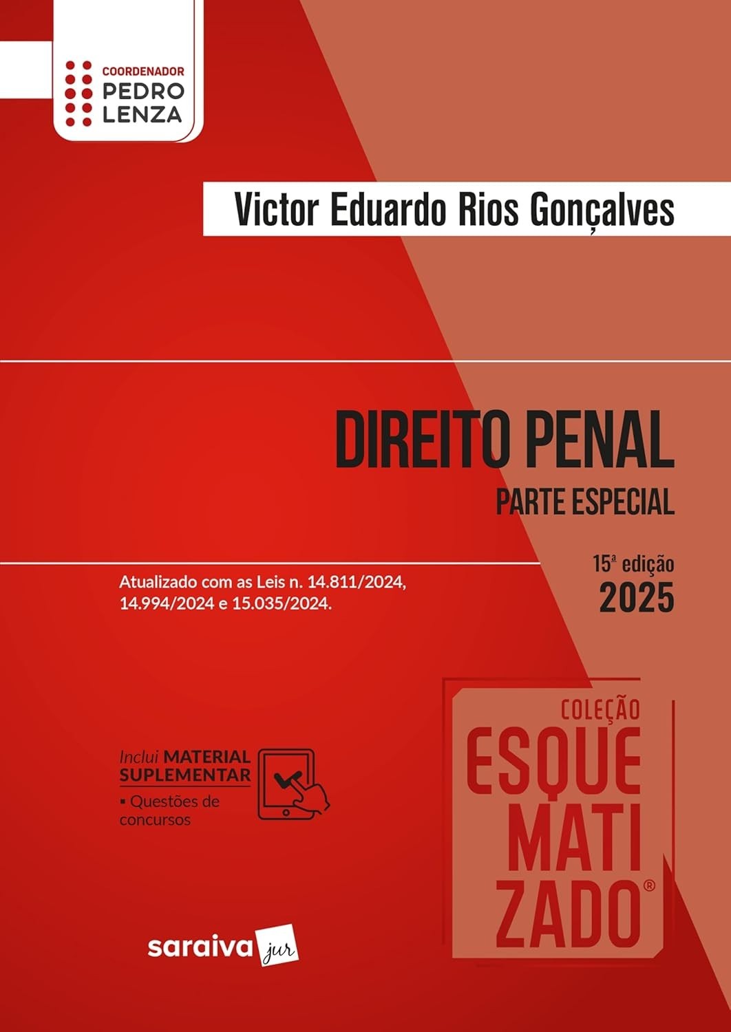 Coleção Esquematizado Direito Penal Parte Especial 15ª Edição 2025 - Seu Guia Definitivo
