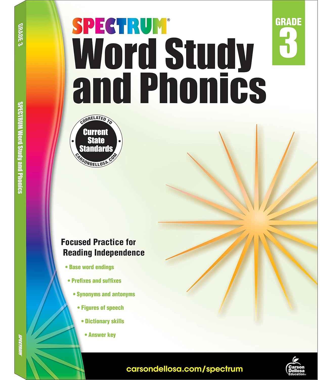 Spectrum Word Study and Phonics - 3º Ano: Desenvolva Habilidades Essenciais de Leitura e Escrita