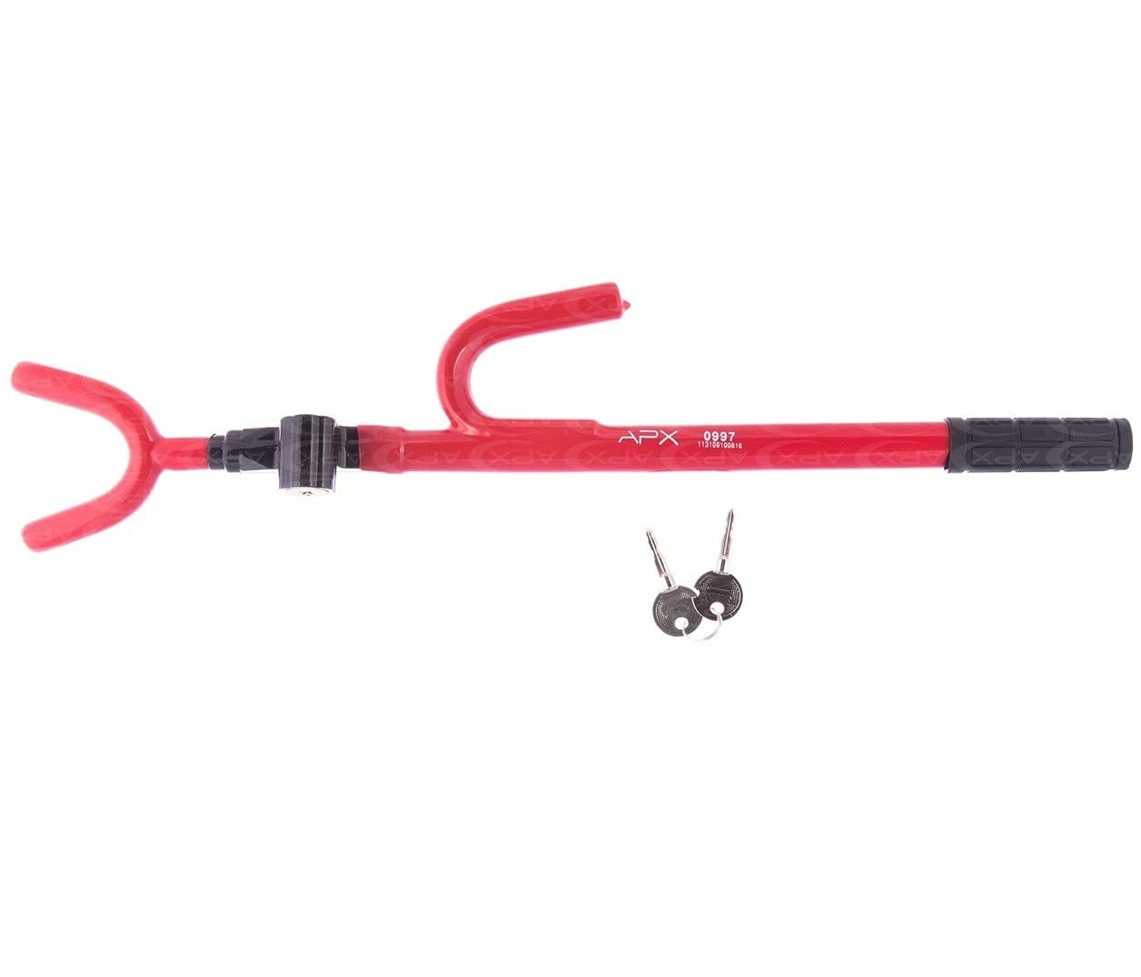 Trava de Segurança Volante Universal Antifurto APX0997 - Proteção Essencial para Seu Veículo