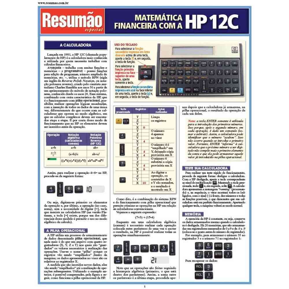 Domine a Matemática Financeira com a HP 12c: Guia Essencial para Sucesso