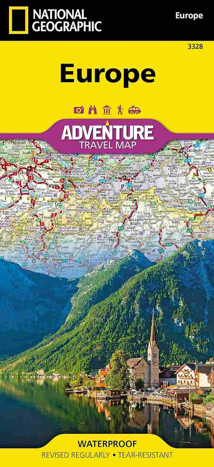 Mapa Europa Aventura National Geographic: Essencial para sua Viagem!