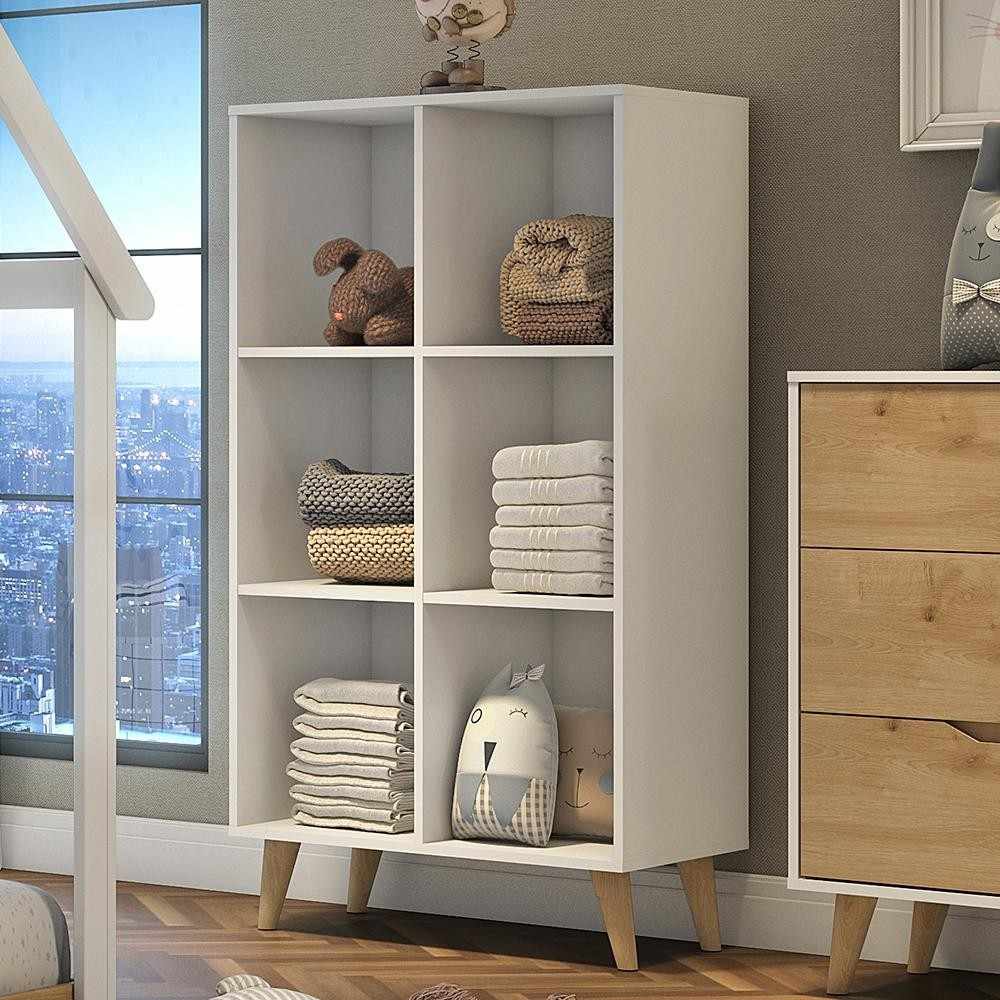 Estante Infantil 6 Nichos: Organize o Quarto!
