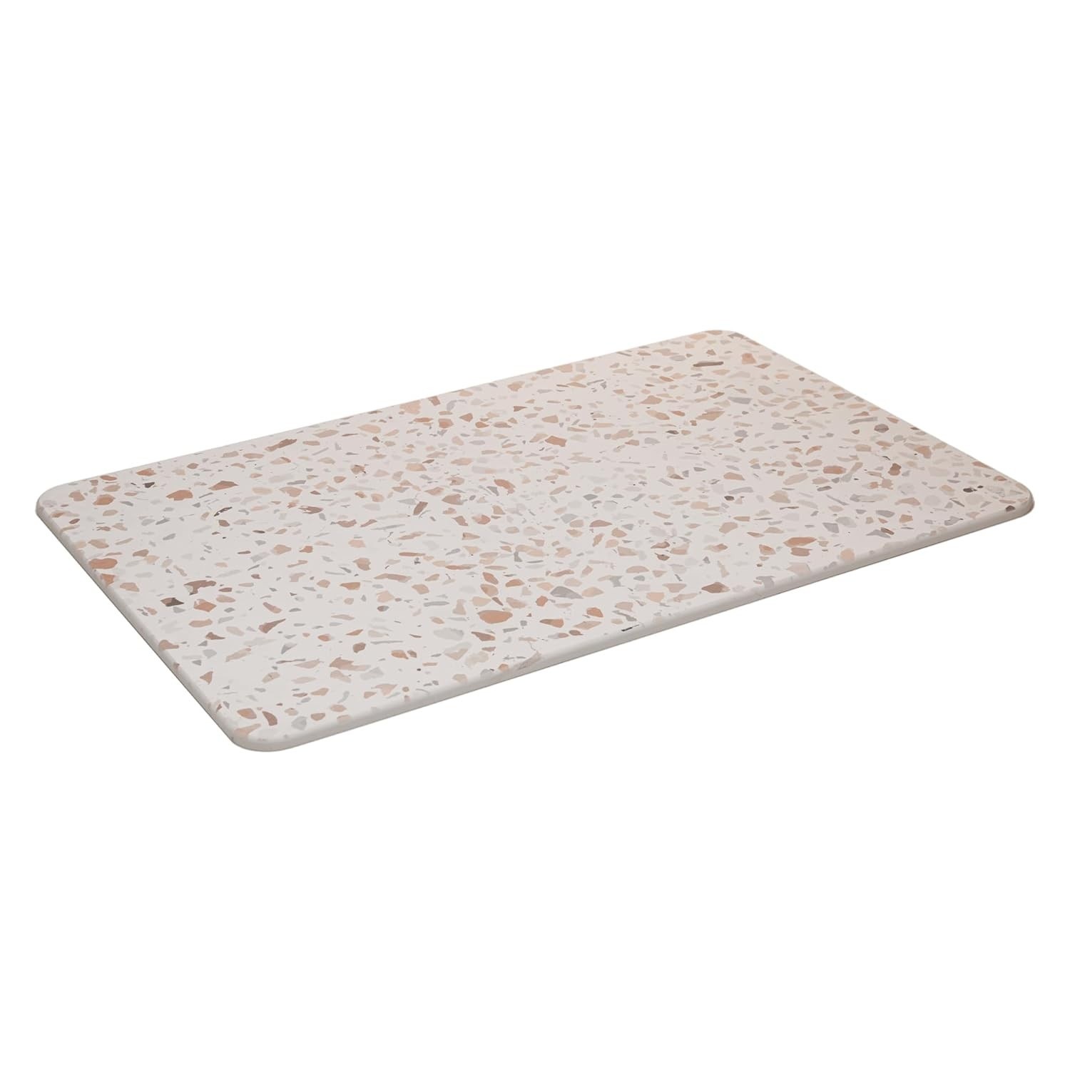 Tapete de Pedra Diatomita LYOR 60x39cm - Secagem Ultra-Rápida e Estilo Moderno para Banheiro