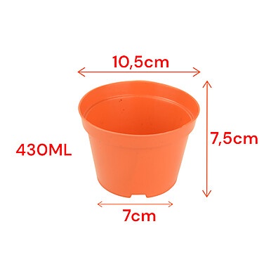 Vaso Colorido 430ml: Decore com Estilo!