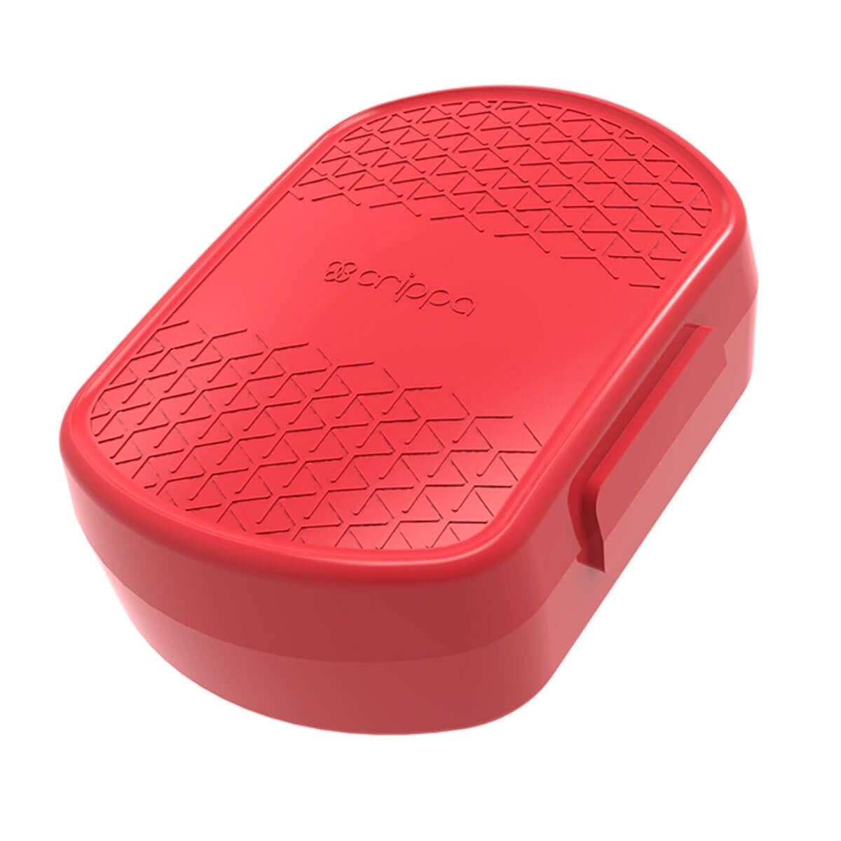 Saboneteira Crippa Moderna em Vermelho - Design Funcional e Estilo para Banheiro