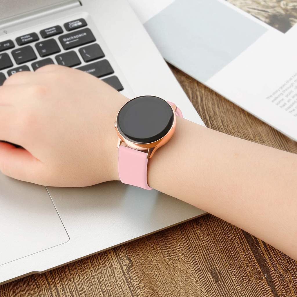 Pulseira de Silicone 20/22mm: Conforto e Estilo!
