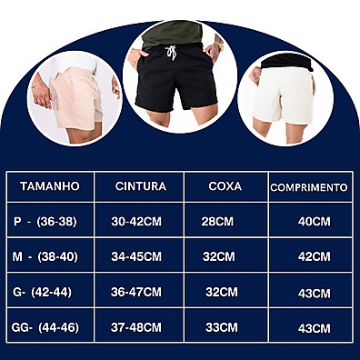 Bermuda Masculina de Linho Respirável: Conforto e Estilo