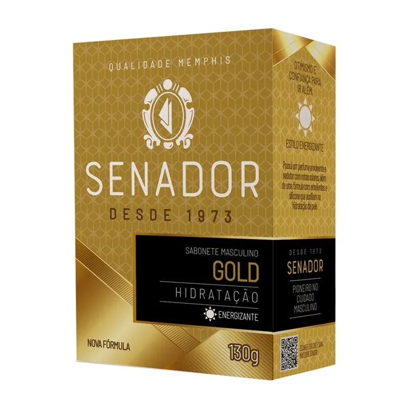 Kit 8 Sabonetes Masculinos Senador Mix 130g – Cuidado e Estilo