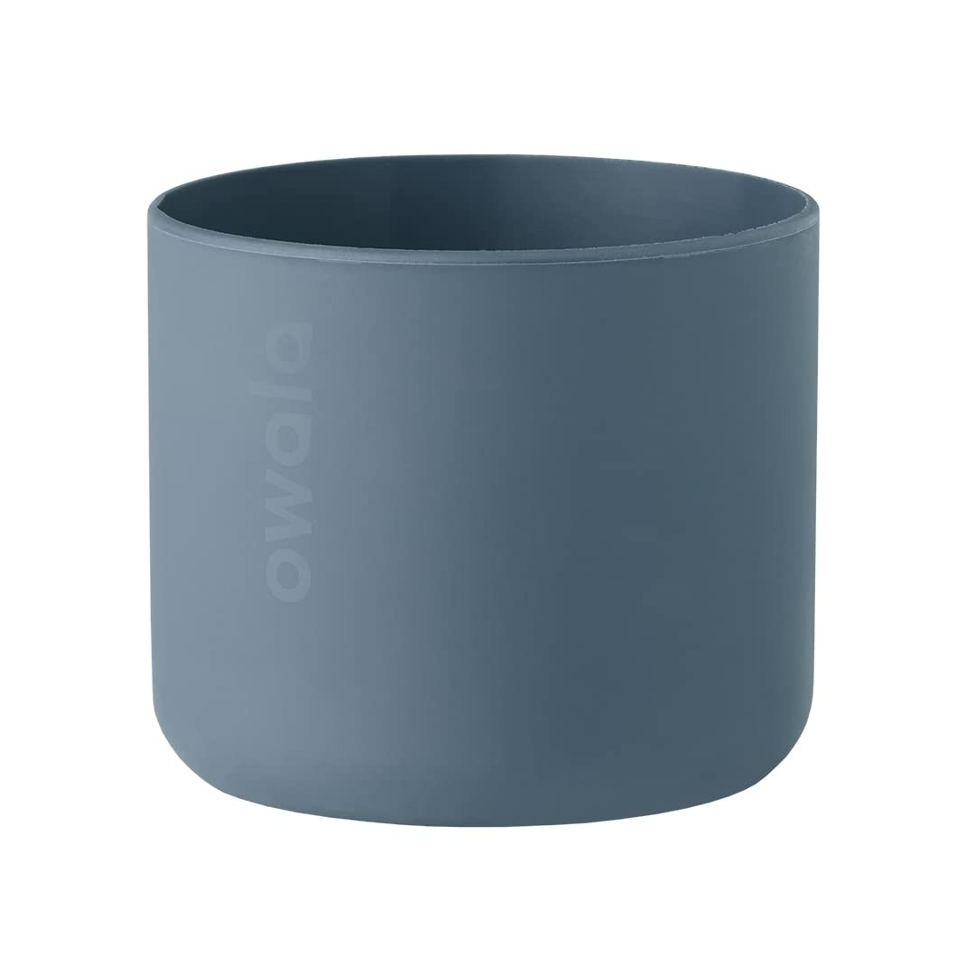 Owala Bota de Silicone Azul 947ml: Proteção Antiderrapante e Estilo para Sua Garrafa