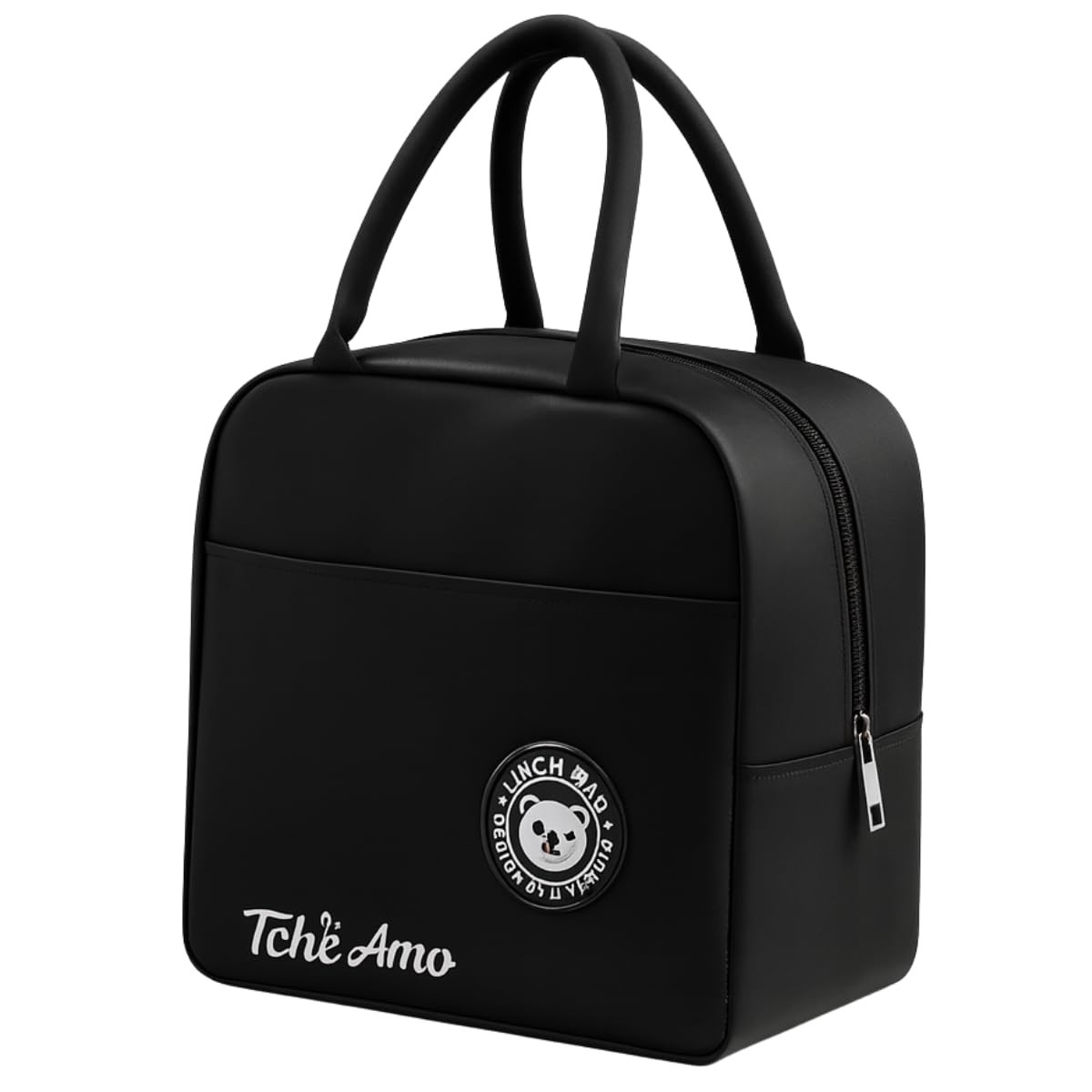 Bolsa Térmica Marmita Escolar e Fitness - Conserva Quente e Frio com Estilo (Preto)