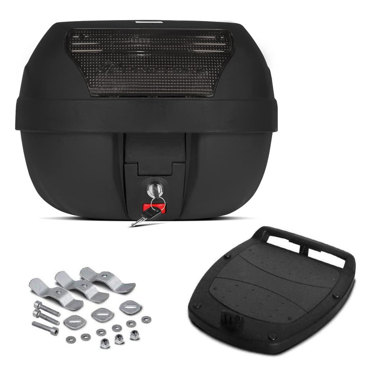 Bauleto Pro Tork Smart Box 28L Fumê: Segurança e Estilo para Sua Moto