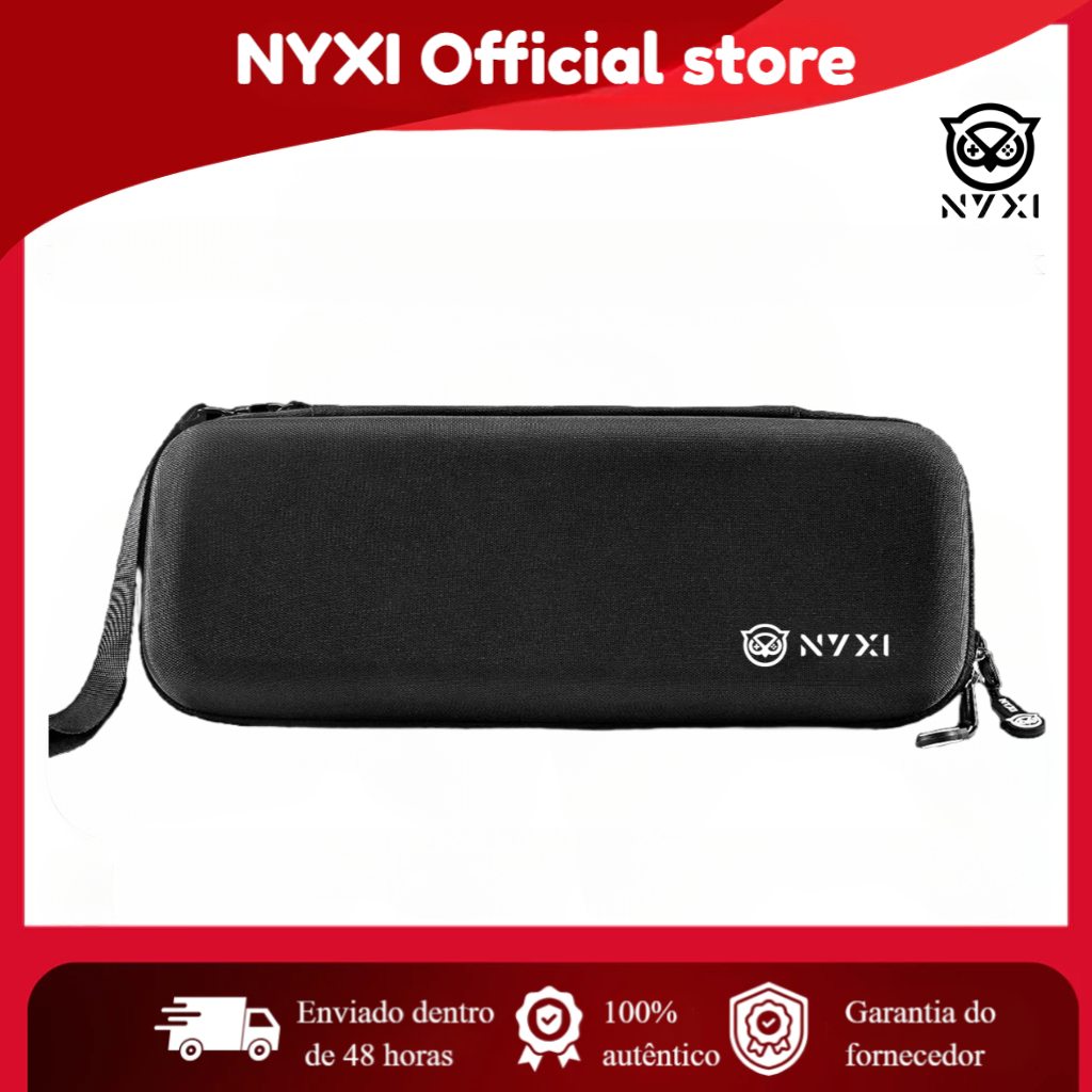 Estojo NYXI Preto para Switch e Portáteis