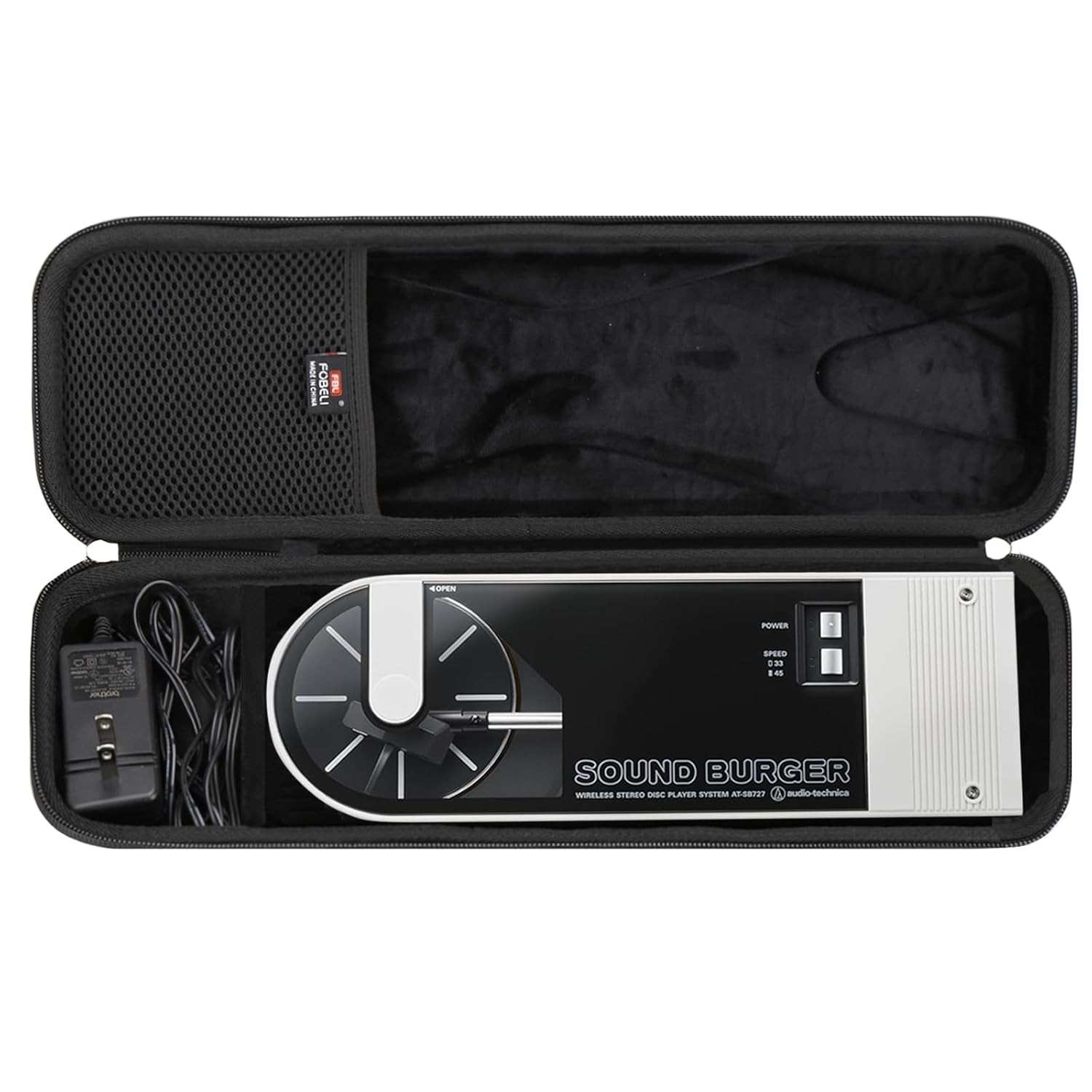 Estojo Rígido Premium para Toca-Discos Audio-Technica AT-SB727 Sound Burger | Proteção e Estilo