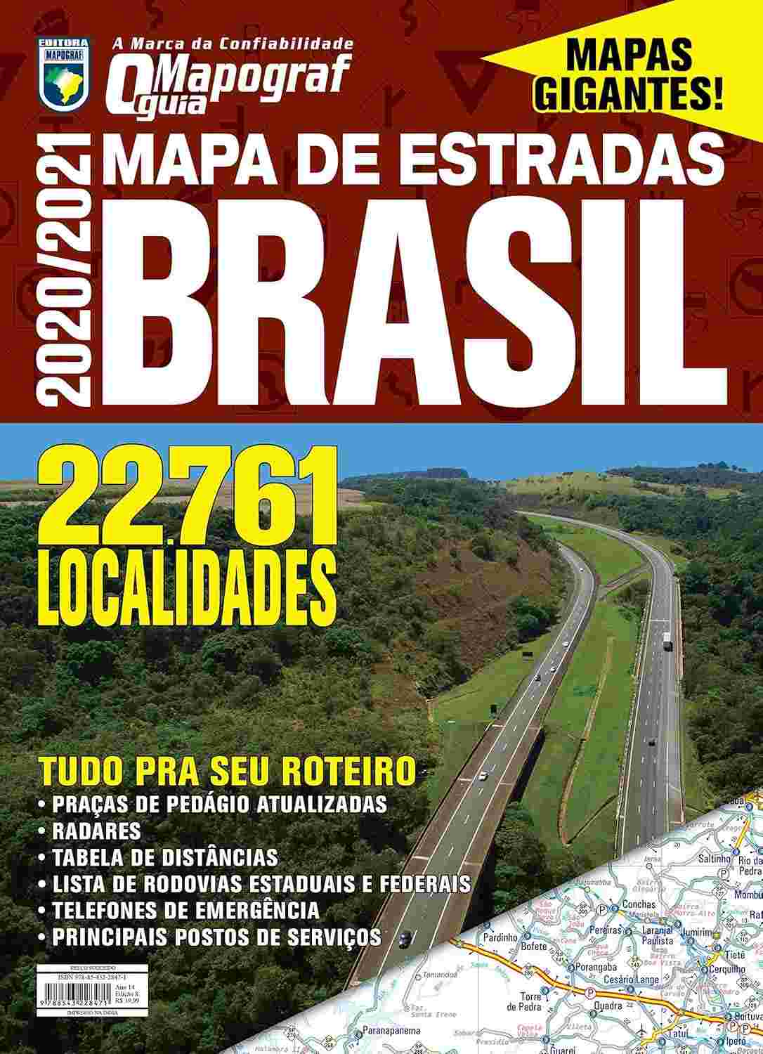 Mapograf Guia 2021: Seu Mapa de Estradas Essencial para o Brasil