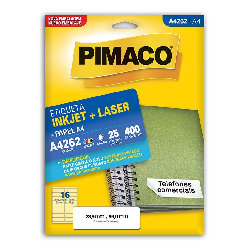 Etiquetas A4 Pimaco: Imprima e Organize!