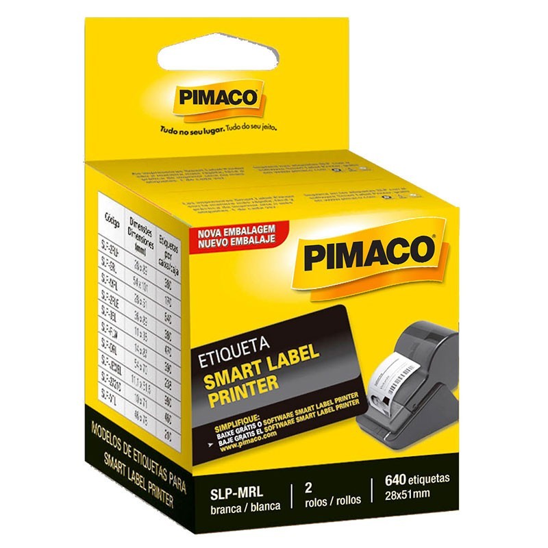 Etiquetas Smart Label: 640 Etiquetas Pimaco