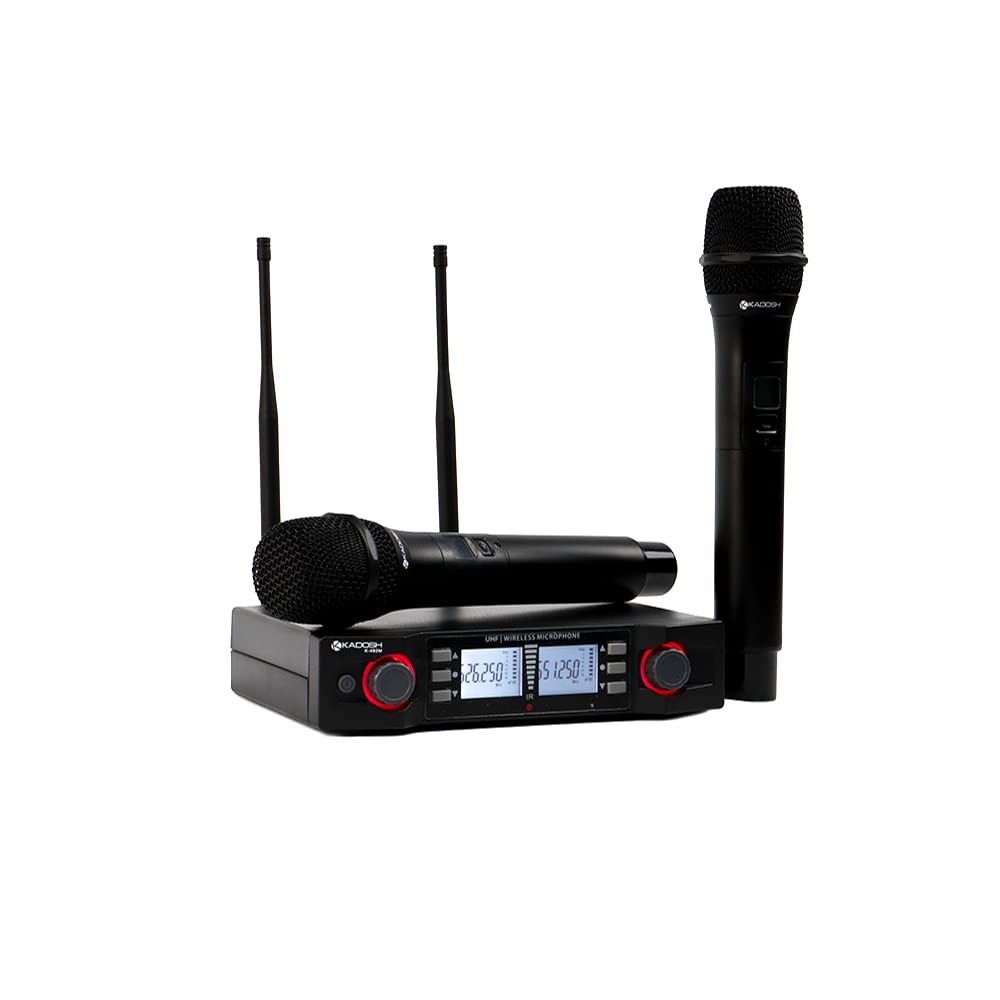 Microfone Sem Fio Kadosh K492M Duplo UHF: Som Profissional para Seus Eventos!