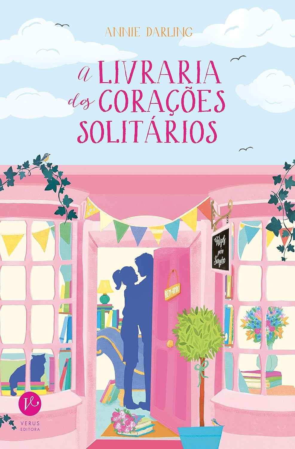 Box "A Livraria dos Corações Solitários": Romance, Magia e Adesivos Exclusivos