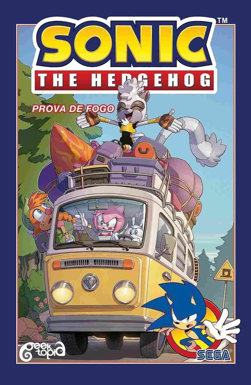 Sonic The Hedgehog Vol. 12: Prova de Fogo - Aventura Explosiva!