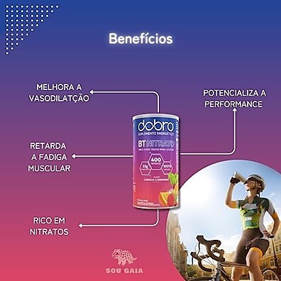 Energia Explosiva: BT Nitrato Laranja Morango 450g