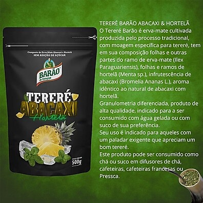 Tereré Barão Black: Refrescância Explosiva!