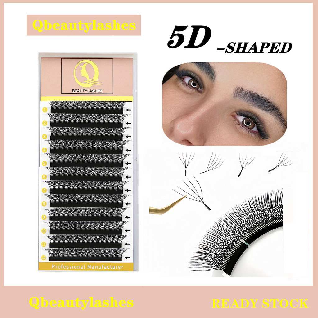 Extensão de Cílios 5D Qbeautylashes: Natural e Rápida