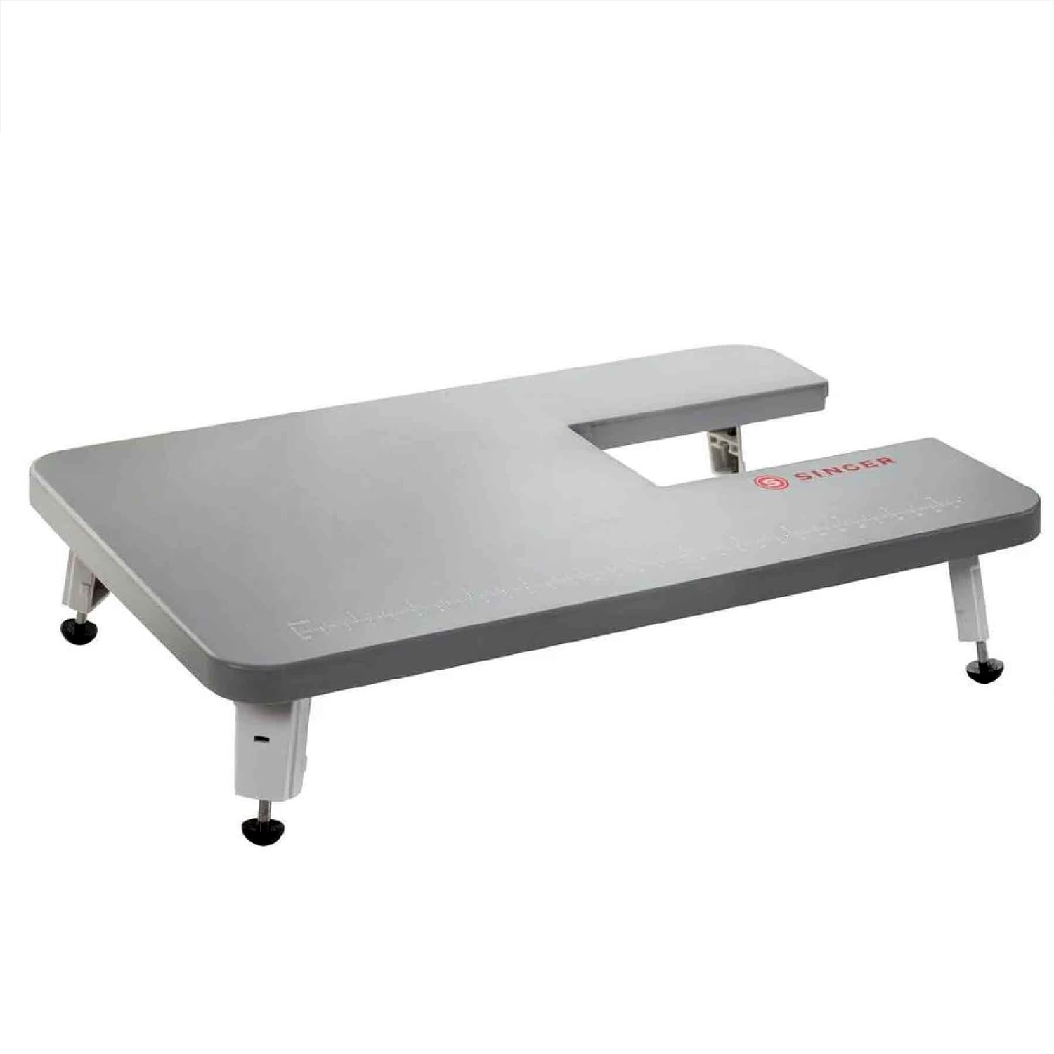Mesa de Extensão SINGER para Máquinas de Costura - Encaixe Rápido, Pés Dobráveis e Régua Integrada