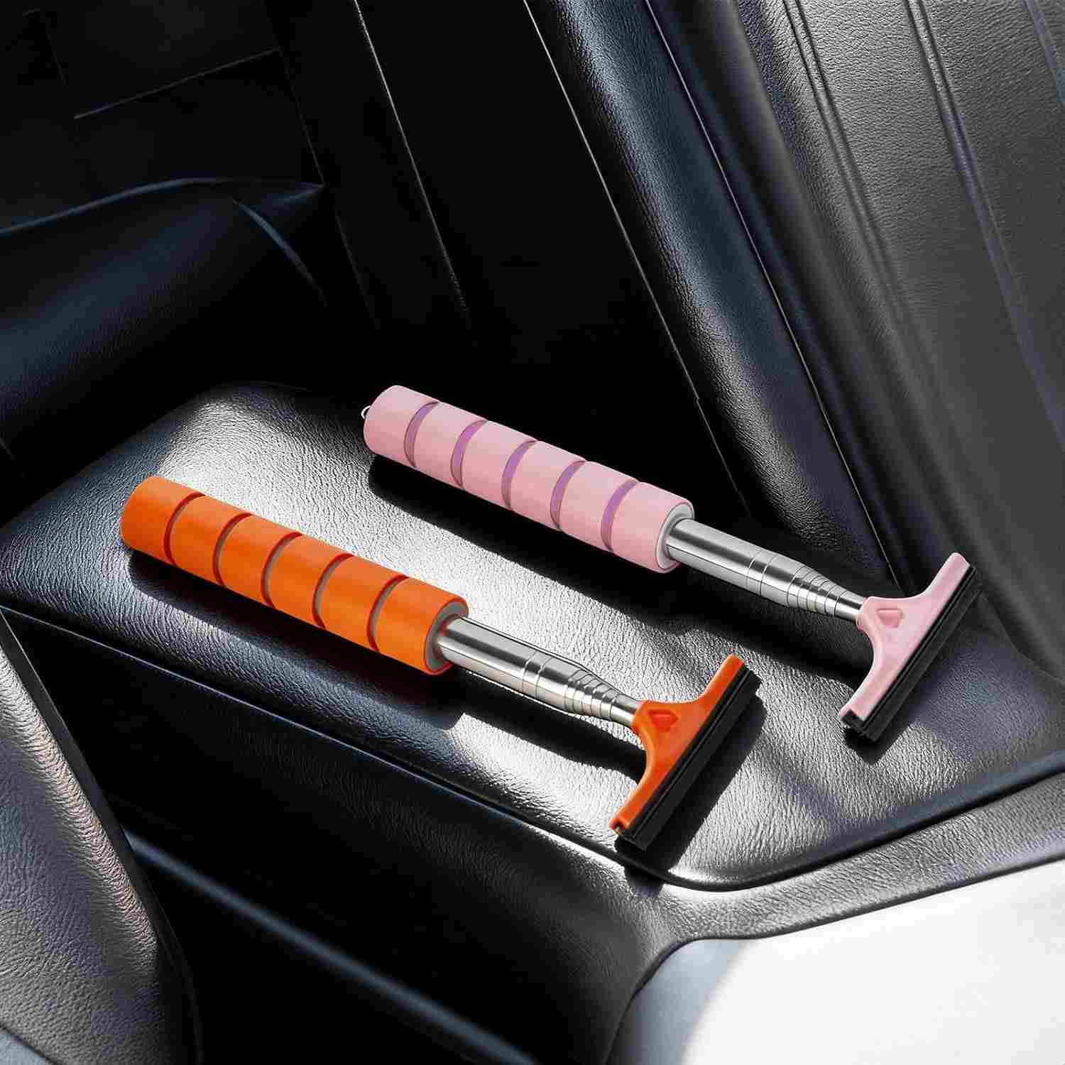 Rodo Extensível para Carro e Casa: Limpeza Eficiente com 2 Unidades Telescópicas