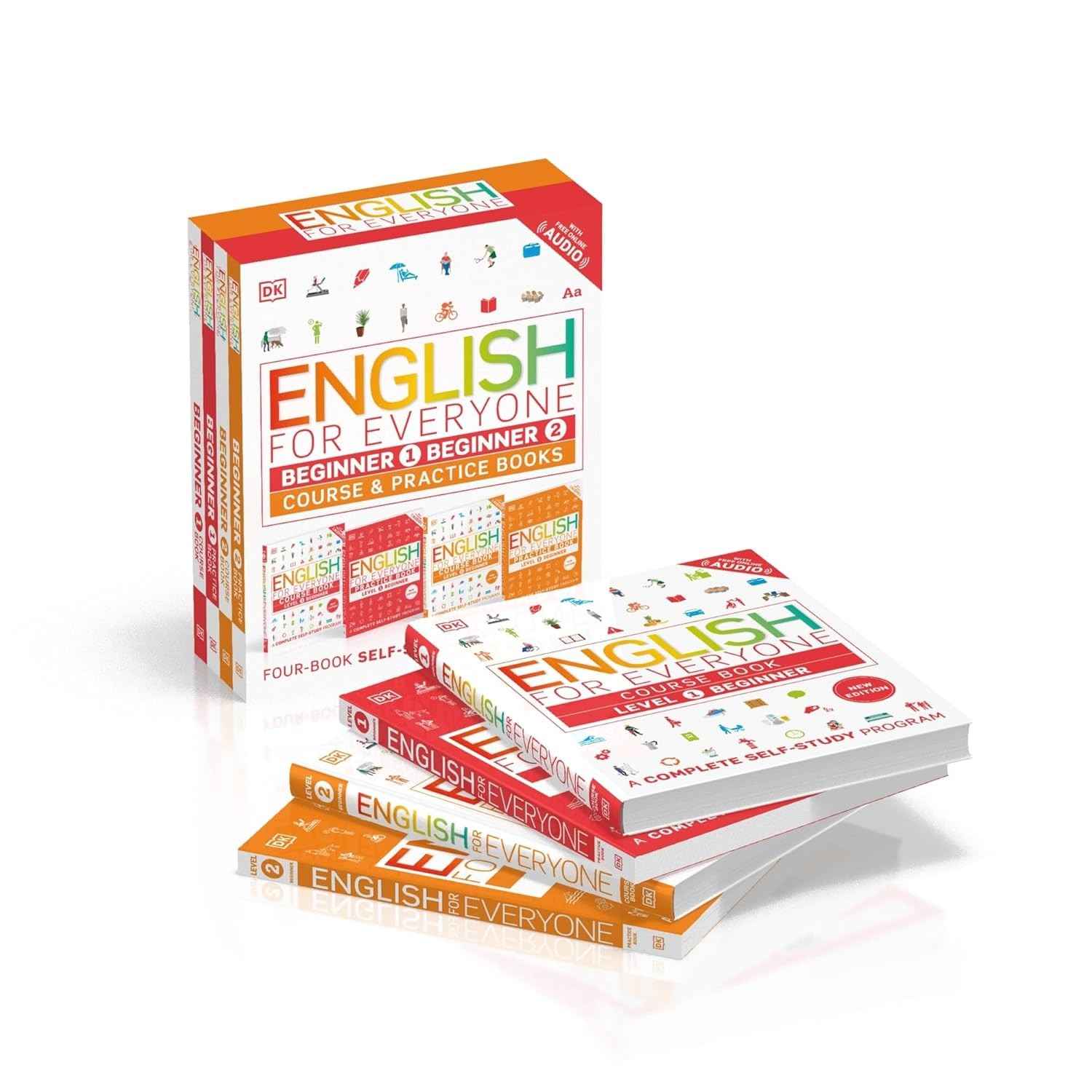 English for Everyone Beginner Box Set: Aprenda Inglês do Zero com Facilidade