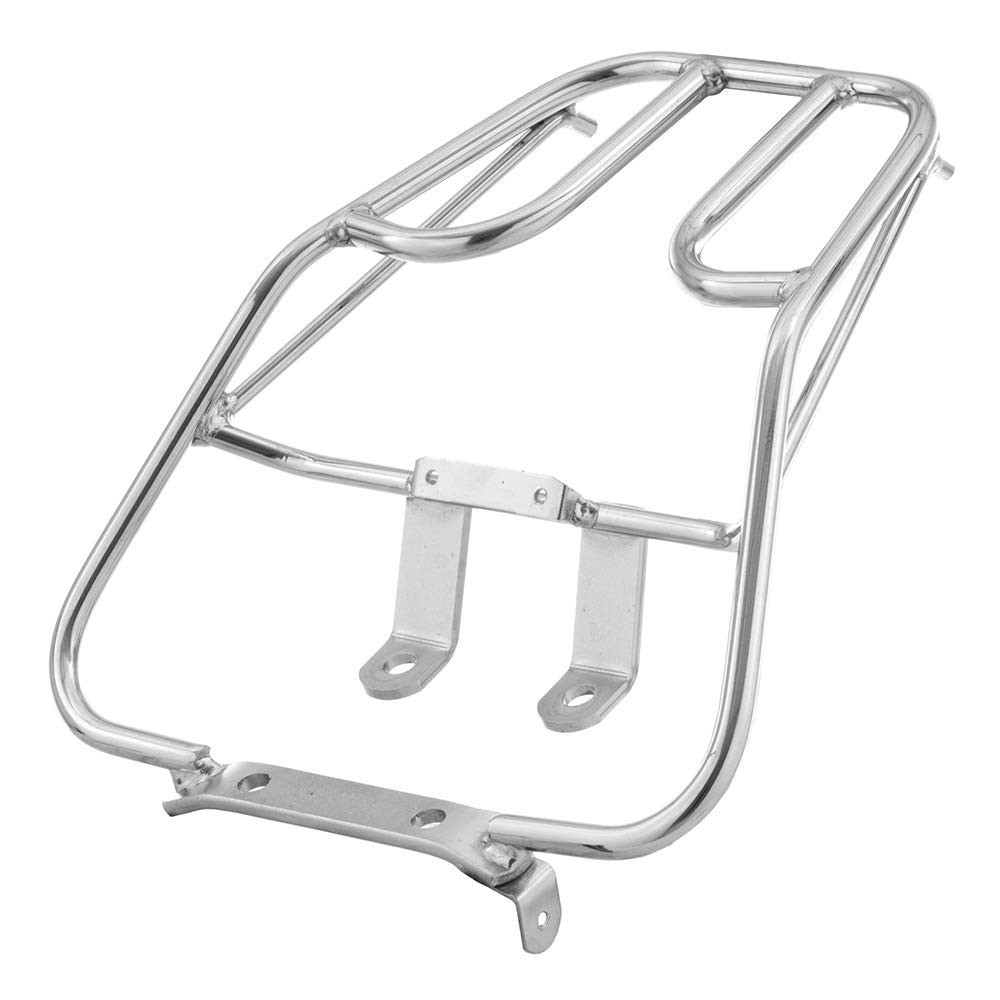 Bagageiro Reforçado Hercules Cromado para Honda CG Titan 125 KS/ES (00-04) e Fan 125 (05-08)