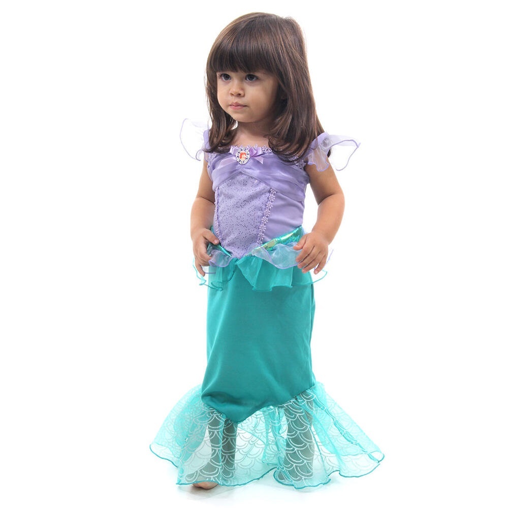 Fantasia Ariel Bebê: Magia Disney de Luxo!