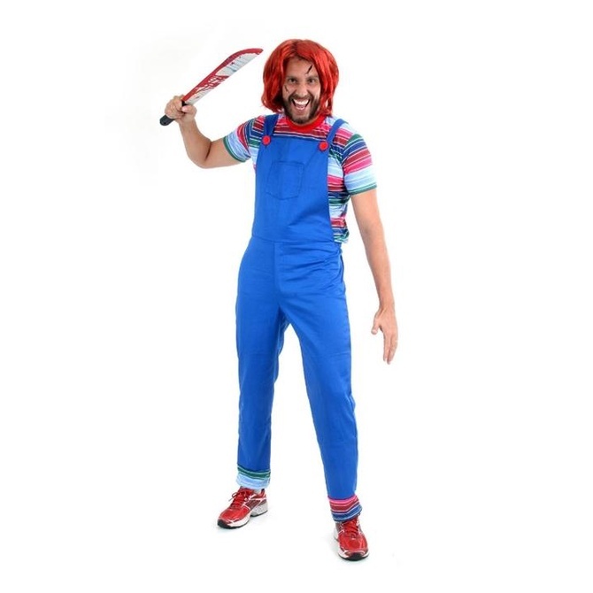 Fantasia Chucky Adulto: Aterrorize no Halloween!