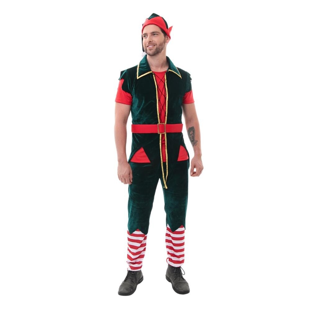 Fantasia de Duende de Natal Adulto: Magia e Conforto!