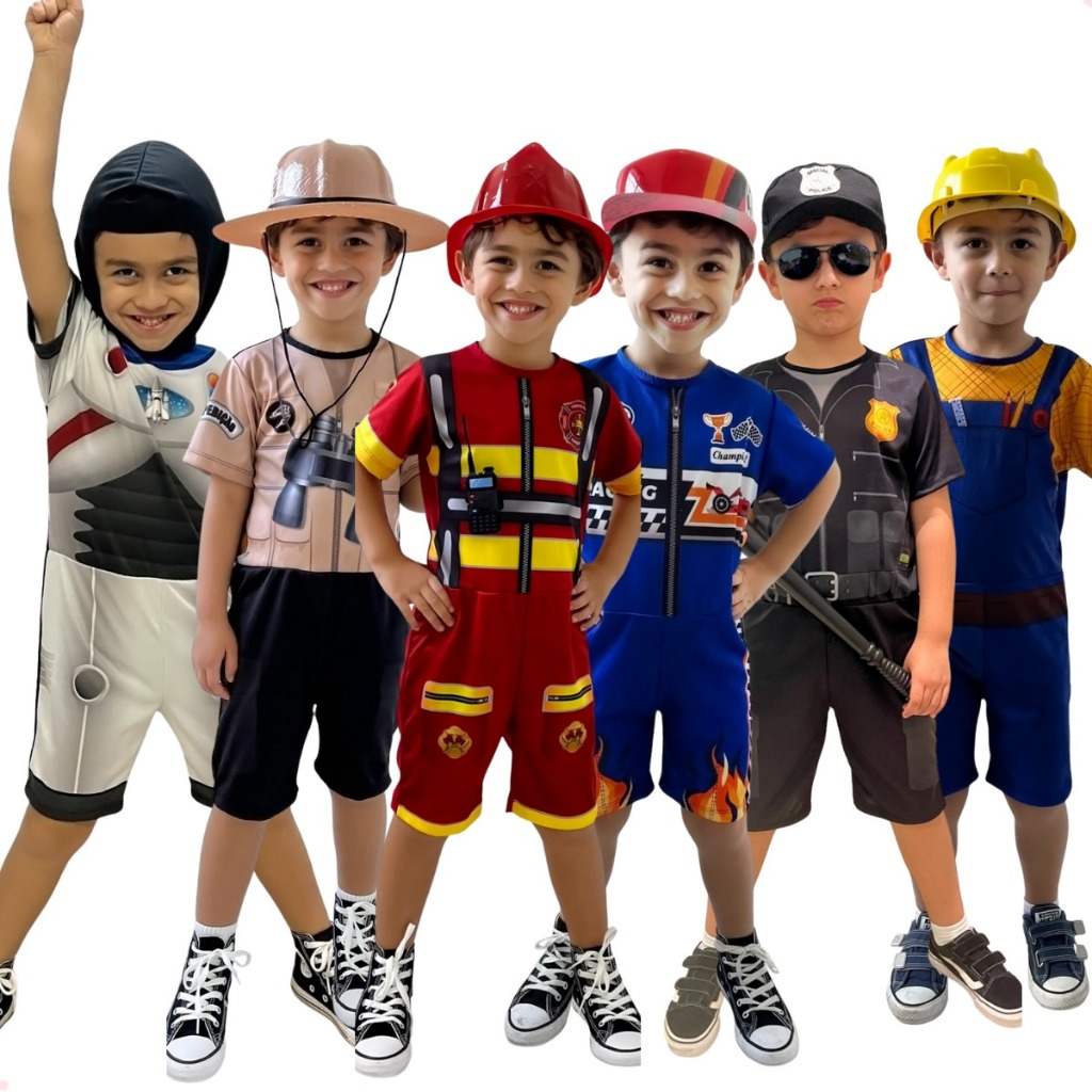 Fantasia Infantil Profissões: Diversão e Aprendizado