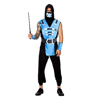 Fantasia Ninja Samurai Azul: Domine a Sombra!
